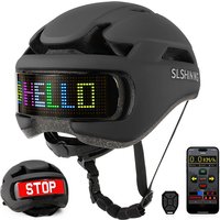 AliExpress SLSHINING Bicycle Helmet Adjustable Sports LED Helmet for Men Women MTB Mountain Road Bike Safety Cycling Helmet with LED Display