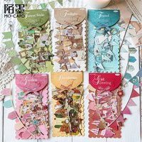 10 pcs Vintage Hollow Long Strip Border Cardstock Stickers | DIY Album & Scrapbook Decor Paper
