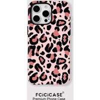 Two in one Magnetic Leopard Print Anti-drop Case For iPhone 16 15 Plus 14 13 Pro Max 12 11 For Magsafe Wireless Charging Cover