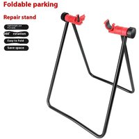 1PC Maintenance Stand Cycling Equipment Bike Triangular Vertical Parking Rack Road Bike U-shaped Repair Frame Bicycle Folding