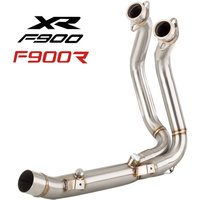 Motorcycle exhaust header For BMW F900R F900XR 2020-2024 Motorcycle Exhaust System Front Link Pipe Muffler F900R exhaust muffler image 4