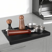 Espresso Tamping Mat Coffee Tamper Mat Silicone Portafilter Mat for Barista Waterproof Heat Resistant Tamp Station for counter