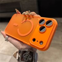 Magnetic Luxury Matte Translucent Shockproof For IPhone 17 16 15 14 Plus 13 Pro Max For Magsafe Back Cover