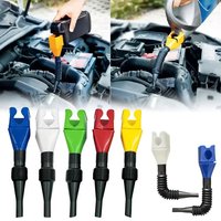 Foldable Car and Motorcycle Oil Funnels Plastic Funnel Filters Engine Oil Transfer Tools Flexible Funnels Oil Drain Tools