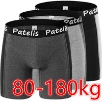 Men Boxers Plus Size Underwear for 80-180kg Large Size 6XL Shorts Comfortable Cotton Boxer