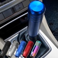 Pommeau de levier de vitesse manuel en aluminium universel pour voiture, levier de vitesse de transmission manuelle, accessoires d'intérieur de voiture