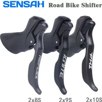 SENSAH Road Bike Shifters 2x7 2x8 2x9 2x10 Speed Brake Lever 16/18/20 Speed Bicycle Derailleur For Shimano Sora Tiagra Claris