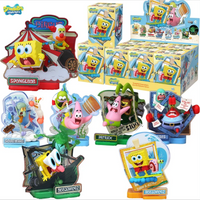 Anime Spongebob Patrick Star Squidward Quincy Tentacles Eugene H. Krabs Figure Journey Moments Serie Blind Box Toy