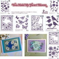 Dynamic Daisies Wild Rose Cover Plate Metal Cutting Dies New Arrival 2026 DIY Molds Scrap Booking Paper Making Die Cuts Crafts
