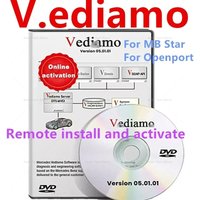 Vediamo 5.01.01 with keygen for electronic control MB STAR C4 SD C5 Engine Distributed Diagnostics Application For Mercedes-Benz