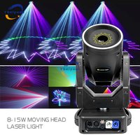 New 8W 10W 15W Stage Laser Moving Head Light DMX512 Beam Effect DJ Light Professional Wedding Decoration Disco Light For Club