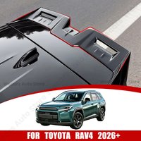 For Toyota NEW RAV4 XA60 2026+ Spoiler Car Roof Fixed Wings Cover ABS Sport Styling Tail Wing Exterior Upgrade Accessories Black
