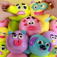 2026 Smushers Squishy DIY Curiosities Dog Face Swap Soft Moldable Slow Rise Squeeze Toy Blind Box Relaxing Sensory Gift