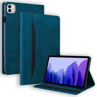 For Honor MagicPad 4 Case PU Leather Protective Folio Cover with Card Holder - Blue