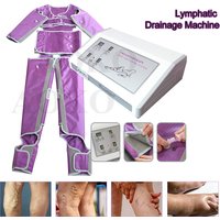 AOKO Lymphatic Drainage Machine Air Wave Pressure Sauna Suit Muscles Relax Weight Loss Arm Leg Foot Pressotherapy Massage Device