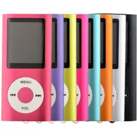 64GB Mp3 Players Music Play With Fm Radio Video Ebook Player Memory Card Rechargeable Battery Portable Audio Video Birthday Gift