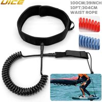 UICE SUP Board Leash Wingfoil 10FT Surf Board Waist Rope Electric Hydrofoil Leash Jetsurf Surfboard Waist Rope Surf Accessories