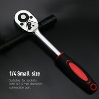 Quick Ratchet Wrench 1/2 1/4 3/8 Big Flying Small Flying Medium Flying Two-way Socket Wrench Auto Repair Hardware Tool S