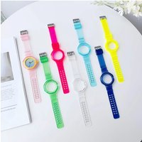 2 IN 1 PC Mod Kit Case Frame +Strap for Swatch AP Royal Pop Modification Integrated Silicone Matte Cover Bumper Band Accessories