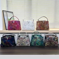 Unique Trendy Designer Crossbody Diaper Bag Women's Elegant Handbag Chic Textured Tote Shoulder Bag