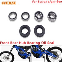 Motorcycle Front Rear Wheel Bearing Hub Oil Seal Kit For Sur-Ron Light Bee S X Electric Dirt Bike Accessories Bearings 6804/6202