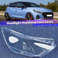 Akcesoria do Hyundai I20 2020 2021 2022 2023 2024, samochody, poliwęglanowe, wysoki połysk, w pełni transparentne etui ochronne