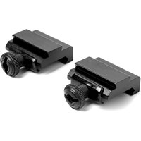 2PCS 21mm Weaver To 11mm Dovetail Rail Base Scope Mount Laser Sight Adapter Toy Gun Accessories