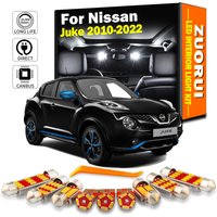 ZUORUI Canbus LED Interior Light Kit For Nissan Juke 2010-2014 2015 2016 2017 2018 2019 2020 2021 2022 Car Led Bulbs No Error