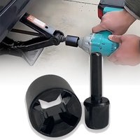 Steel Heavy Duty Trailer Jack Drill Adapter Electric Attachment for Boat RV Leveling Fast Install Stable Emergency Tool Kit