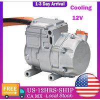 Treeligo 18CC 12V DC Fully Electric Air Conditioner Compressor Car Air Conditioning System Automotive Universal R134a RPM / 3 S