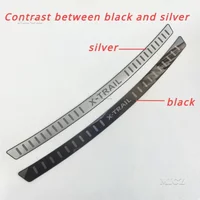 Rear Styling Stainless Steel Rear Bumper Protector Sill Trunk Tread Plate Trim 2014- 2021 For Nissan X-Trail ROGUE X Trail T32