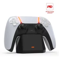 New For PS5 Controller Charger USB For Sony Play Station 5 For Ps5 Gamepad Controller Single Charging Dock Stand Station Cradle