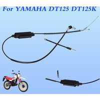 Split Type Clutch Cable Throttle Cable Two Throttle Lines For YAMAHA DT125 DT 125 DT125K