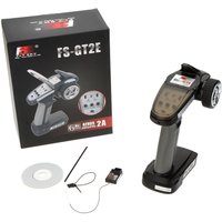 Flysky FS-GT2E AFHDS 2A 2.4g 2CH Radio System Transmitter with FS-A3 Receiver for RC Car Boat