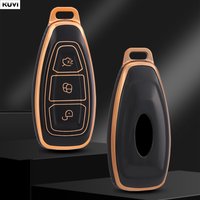 TPU Car Remote Smart Key Case Cover Shell For Ford Focus 3 4 Mondeo MK3 MK4 Fiesta Ecosport Kuga ST C-Max B-Max Protector Fob