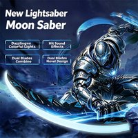 LED Flash Light Up Sword Toy RGB Glow Cosplay Prop Sound Effect Outdoor Interactive Game Family Party Toys For Kids Adult Boy