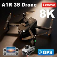Lenovo A1R 3S GPS Drone 8K Professional Brushless Motor Laser Obstacle Avoidance Foldable Quadcopter Aerial Optical RC Toys