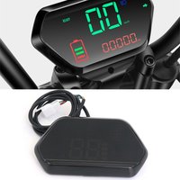 Citycoco Speedometer LED Display Meter 48/60/72V Meter Speed Battery Turn Light Head Light Display For Citycoco Electric Scooter