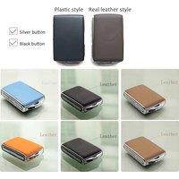 For Volvo Xc90 2016 V90 2017 S60 2019 V60 2019 Xc40 2018 Xc60 2020 S90 Leather Car Key Fob Cover Key Case Shell
