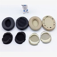 Coussinets d'oreille pour écouteurs Sony WH-1000XM2 WH-1000xm3 WH-1000XM4, coussinets d'oreille en mousse de haute qualité avec boucle, tampon en coton 2.16