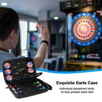 New Storage Organizer Holds 12 Darts And Tips (Cases Only) Dart Case Holder Bag For 12 Pcs Steel And Soft Tip Darts Set