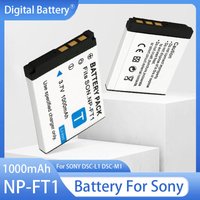 NP-FT1 Battery 1000mAh Li-ion Battery For SONY DSC-L1 DSC-M1 DSC-M2 DSC-T10 DSC-L1 DSC-T1 DSC-T3 DSC-T5 DSC-T10 Camera Batteries
