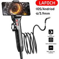 Endoscope 1080P à objectif unique 6,2/3,9 mm 360° ° 2 méthodes adaptées à la détection des dépôts de carbone dans les moteurs diesel automobiles et à la détection aéronautique