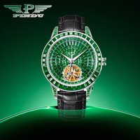 2026 PINDU Design NEW Diamond Mechanical Watch Men Diamond Dial Waterproof TOP-Luxury Automatic Mechanical Watch stainless steel