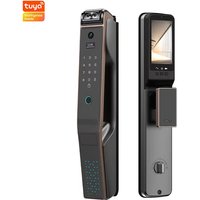 Tuya Wifi Smart Door Lock Digital Electronic Security with Palm Vein & Face Recognition Fingerprint Keypad for Intelligent Home