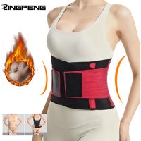Fitness Belt Body Shaper Waist Trainer Trimmer Corset Waist Belt Cincher Wrap Workout Shapewear Slimming Plus