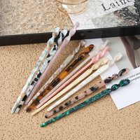 Chinese Style Hair Clip Retro Acetate Chopsticks Women's Hair Clip Simple Modern Daily Hairpin Hairpin Hair Accessories
