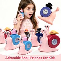 IN STOCK Anime One Piece Den Den Mushi Model Cartoon Luffy Sabo Ace Snail Shaped Phone Can Sound Recording Toys Fans Gifts