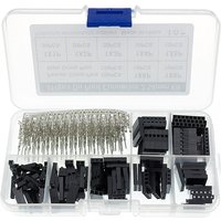 Estardyn 310Pcs 2.54mm Dupont Jumper Wire Connector Male Female Pin Header Housing 1/2/3/4/5/6/8P Electronic DIY Kit