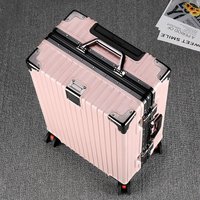 2025 New Large Capacity Aluminum Frame Spinner Suitcase Hardshell Lightweight TSA Lock Carryon Luggage Travel Suitcase Maletas